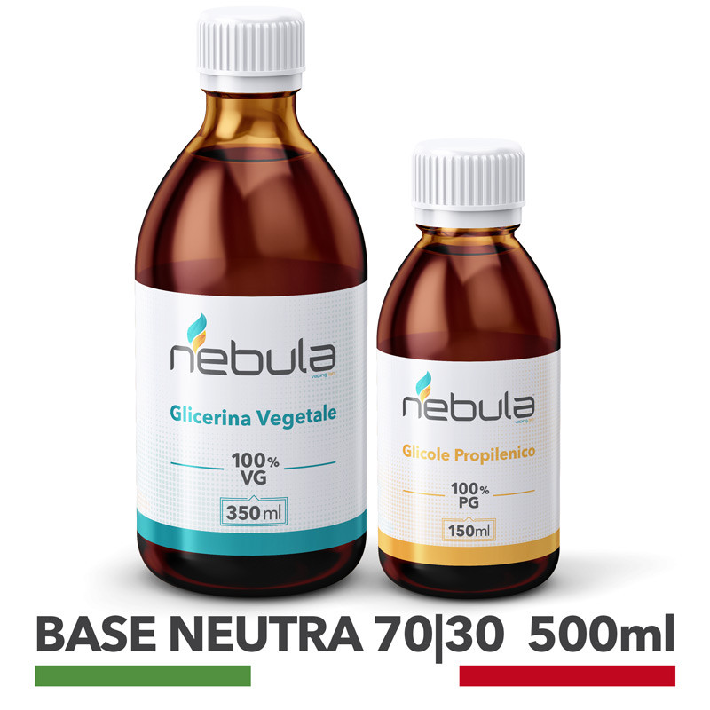 Nebula - Kit Base Neutra 500ml 70 VG / 30 PG