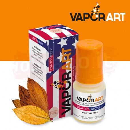 VaporArt - USA TOBACCO 10ml Con e Senza Nicotina