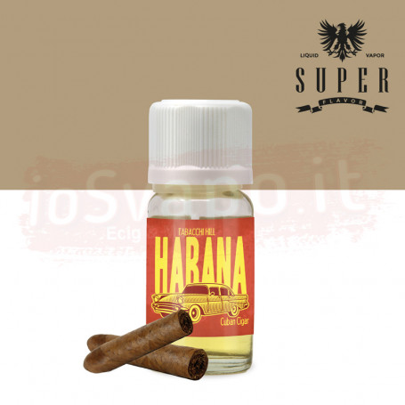 SUPER FLAVOR - HABANA Cuban Cigar 10ml - Aroma Concentrato