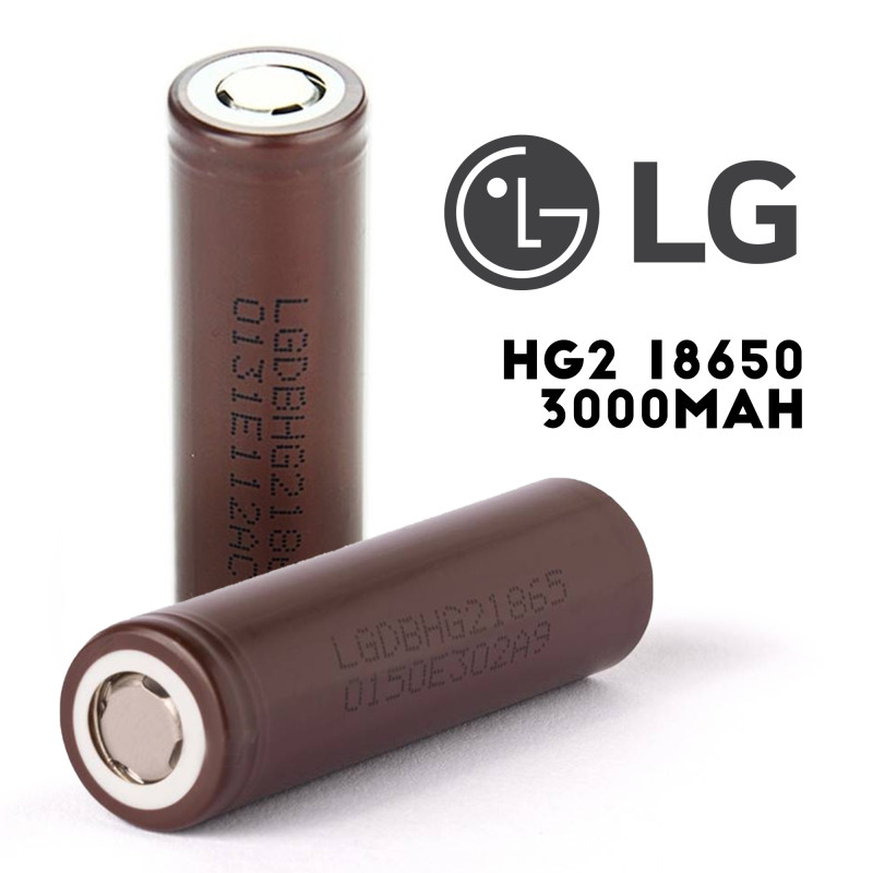 BATTERIA LG HG2 - 18650 - 3000mAh Batteria Ricaricabile