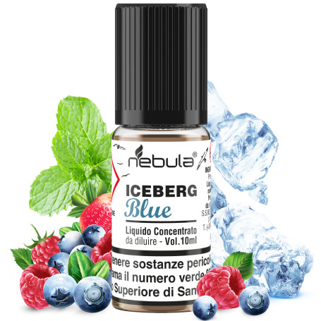 Nebula ICEBERG BLUE Aroma Fruttato Ghiacciato 10ml